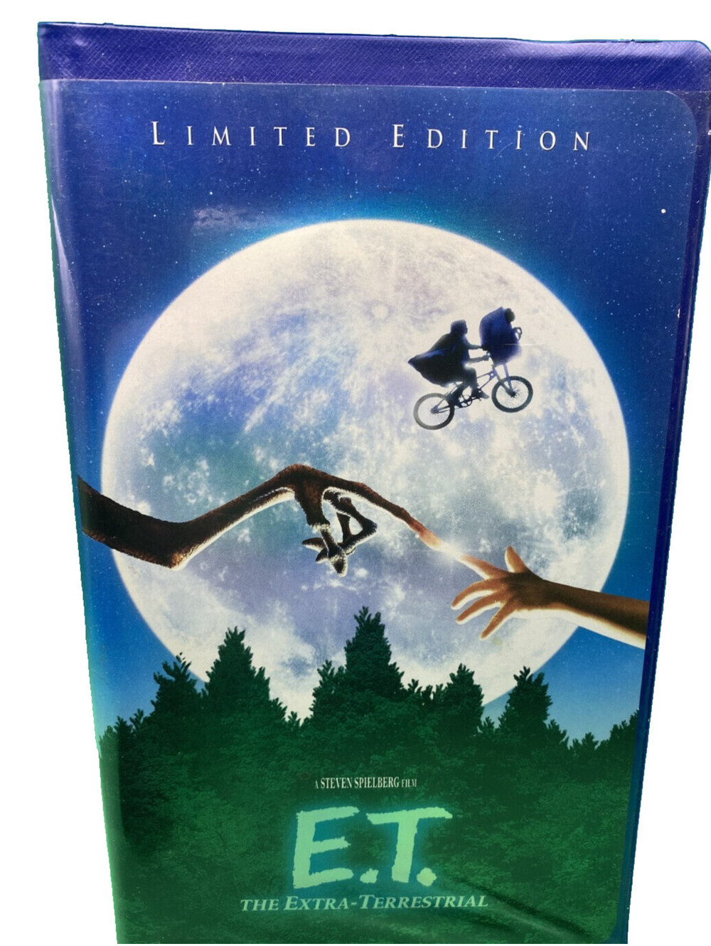 E.T. The Extra-Terrestrial Limited Edition VHS Blue Clamshell 2002 Universal